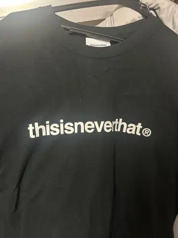 thisisneverthat 블랙 롱티