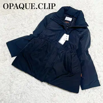 미사용 새상품 오페크도트크립 충전솜 미들 코트 발수 페플럼