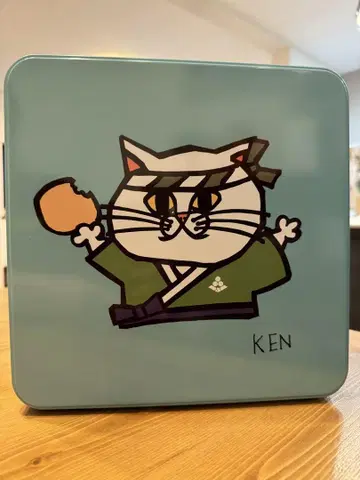모치키치 KEN 고양이 디자인 NEKOKAN 한정판 캔만