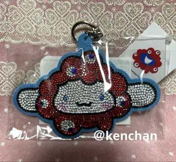 미야쿠미야쿠 산리오 키라키라 가죽 키링 시나몬 미개봉 익명 배송