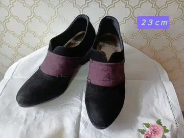뷰포트 BeauFort 웨지솔 펌프스 스웨이드 23cm EEE