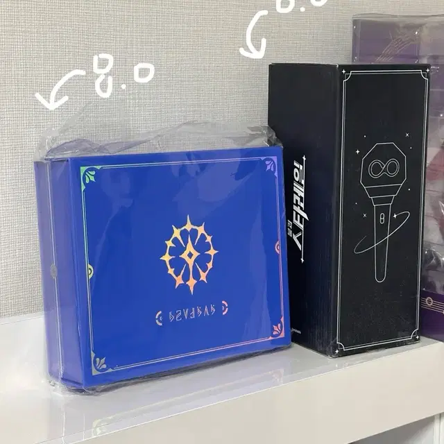 붕괴 스타일 파이논 선물센트& 응원봉