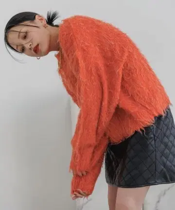 JEANASIS 샤기 니트