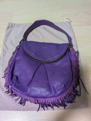 botkier 프린지 숄더백 보라색