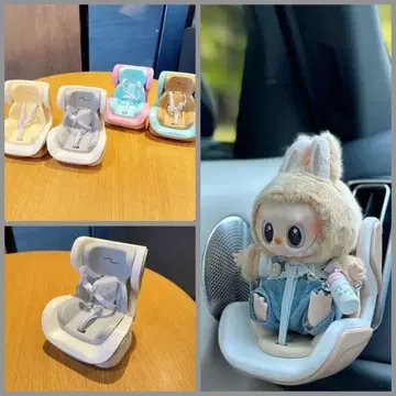 러브브 차량용 카시트 인형용 카시트 그레이