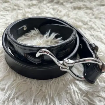 TORY LEATHER 30 HOOF PICK 가죽 벨트 2280 블랙
