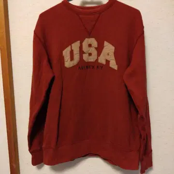 AVIREX USA 로고 트레이닝복