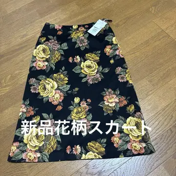 꽃무늬 스커트