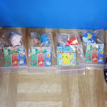 포켓몬스터 소프트 키링 4종류 무료 배송