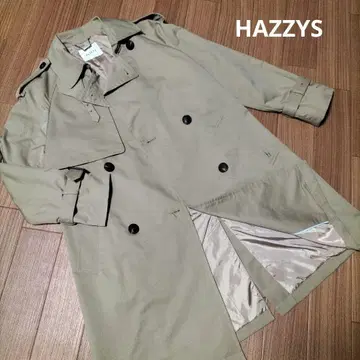 HAZZYS 베이지 트렌치코트