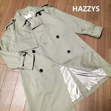컨디션 최상 HAZZYS 베이지 트렌치코트 아우터 가을/겨울 자켓 한국