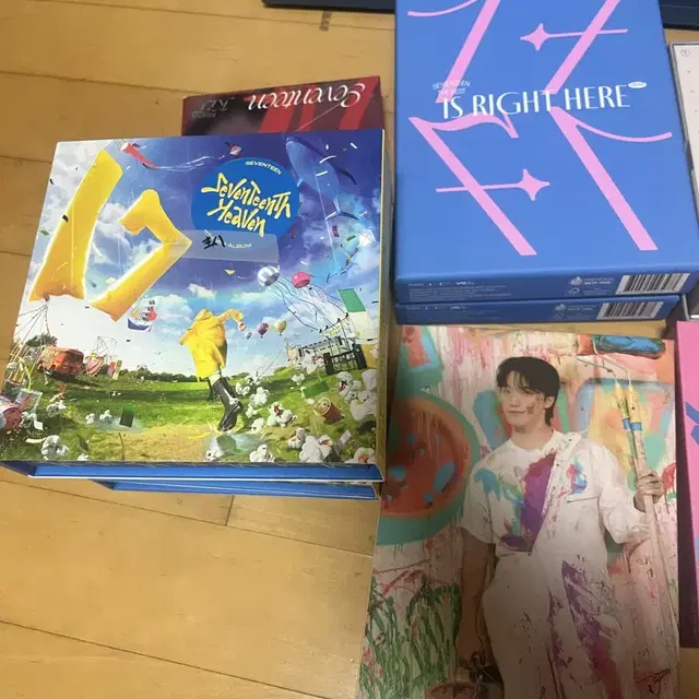 세븐틴 개봉 앨범 판매합니다