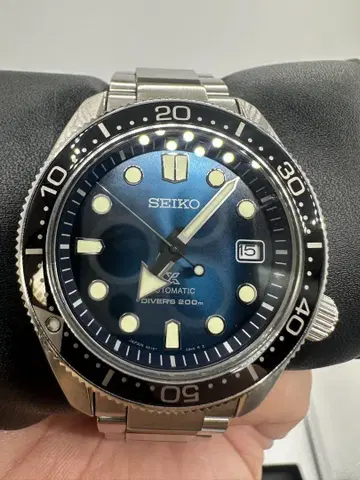 컨디션 최상 SEIKO PROSPEX SBDC065 블루홀 파랑 다이얼