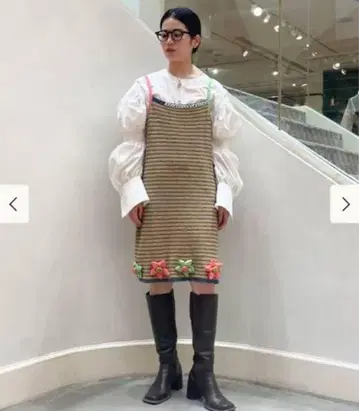 YANYAN ROMY MICROSTRIPE MINI DORESS