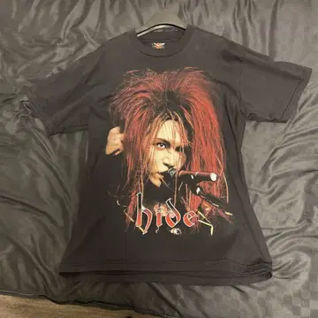 후카세 착용 X japan hide 티셔츠