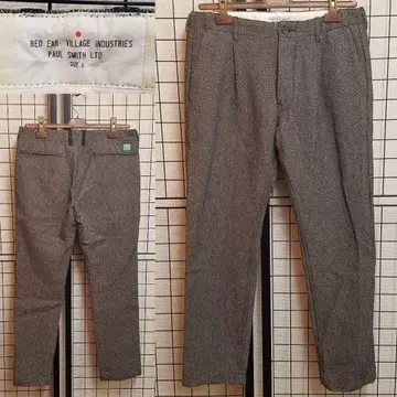 RED EAR Cotton Tweed Herringbone Pants