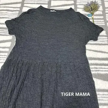 TIGER MAMA 원피스 튜닉 반팔 38