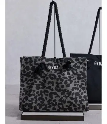 GYDA 로프 L 토트 BAG 레오파드 무늬 레오파드