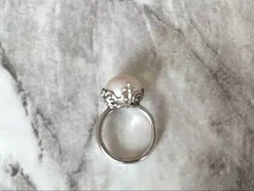 10호 펄 실버 반지 IKOI 공방