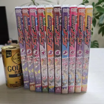 미개봉 새상품 가면라이더 가브 셀판 DVD 1~10권