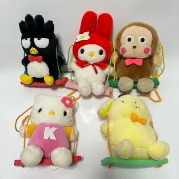 [ 극레어 ] Sanrio 봉제 인형 묶음 판매 키티 배드바츠마루 블랑코