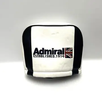 Admiral 아이언용 골프헤드커버 화이트/블랙