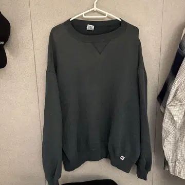 RUSSELL ATHLETIC 러셀 XL 카키 맨투맨