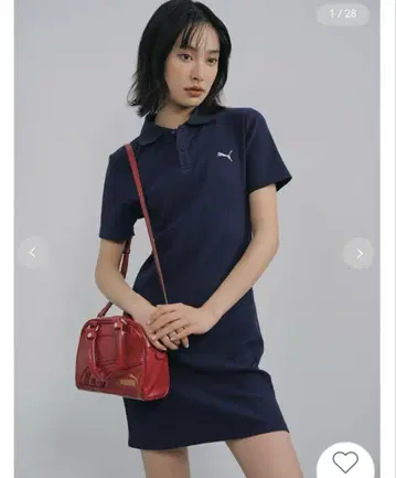 PUMA 네이비 미니 원피스 M 사이즈