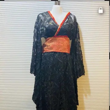 기모노 후리소데 롱 드레스 할로윈 분장 가라오케 캬바쿠라