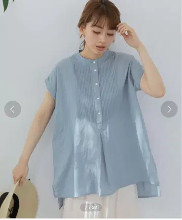 어반 리서치 서니 레이블 에어리 코튼 핀턱 드레스 셔츠