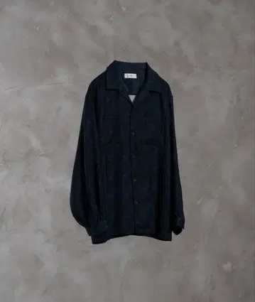 ADRER 돌먼 슬리브 오픈 카라 셔츠 (완판템)