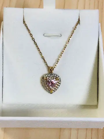 스와로브스키 SWAROVSKI 목걸이 펜던트 하트 원 ONE