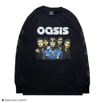 OASIS 오아시스 L 사이즈 긴팔 롱티셔츠 롱티 밴딩티