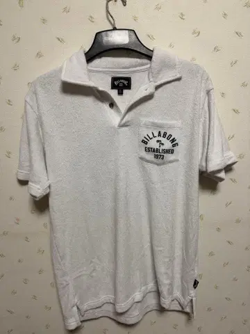 BILLABONG 화이트 피케 셔츠