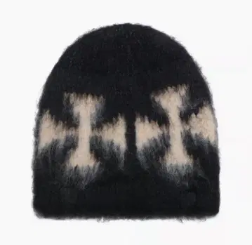 ASKYURSELF brushed cross 비니 black