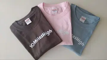10MilesHigh T셔츠 차콜