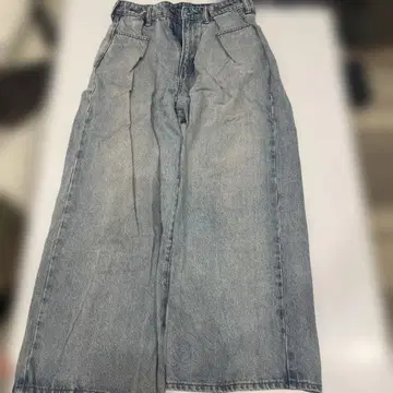 아메리칸 홀릭 와이드 청바지