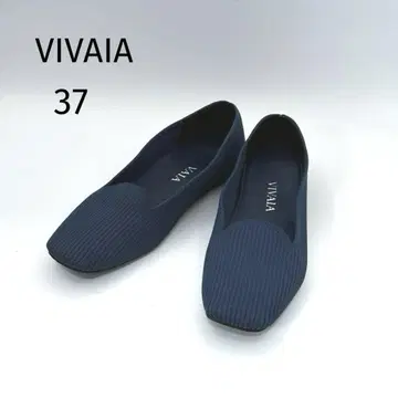 VIVAIA 비바이아 3D 니트 플랫 펌프스 네이비 37/23.5
