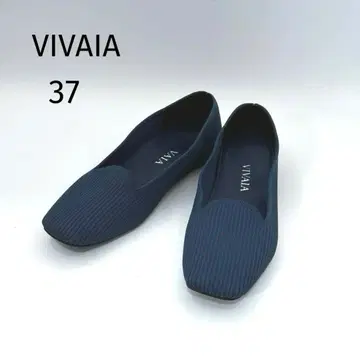 VIVAIA 비바이아 3D 니트 플랫 펌프스 네이비 37/23.5