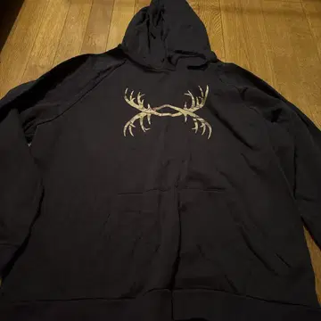 언더아머 블랙 후드티 3XL