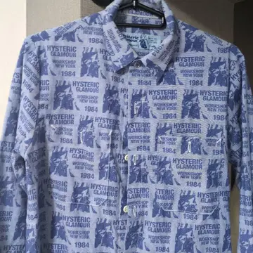 HYSTERIC GLAMOUR 1984 올 패턴 프린트 셔츠