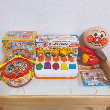 호빵맨 완구 묶음 판매 3종 세트