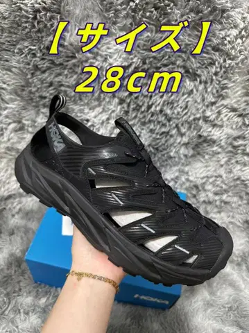 새상품 호카오네오네 HOPARA 호카라 올블랙 샌들 28cm 6