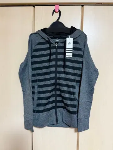 [ 미사용 ] 아디다스 후드티 플리스