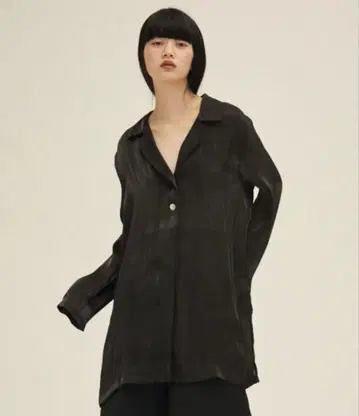 ENOF sheer jacket 시어 셔츠 블랙