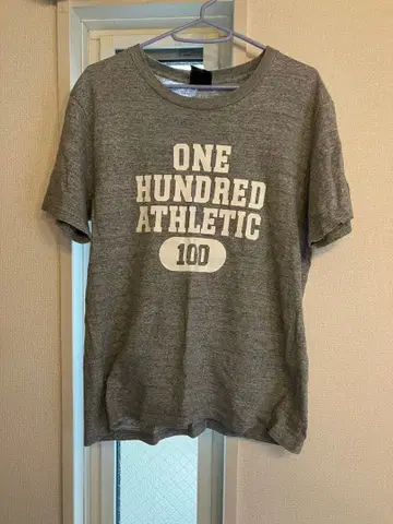초레어 ONE HUNDRED ATHLETIC 티셔츠 M 그레이