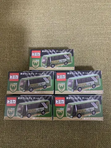 토미카 도쿄 베르디 팀 버스 미쓰비시 후소 에어로 퀸 토미카 5세트