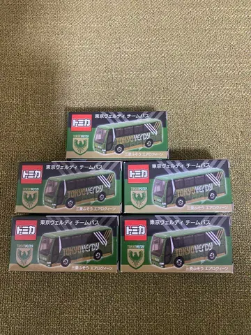 토미카 도쿄 베르디 팀 버스 미쓰비시 후소 에어로 퀸 토미카 5세트
