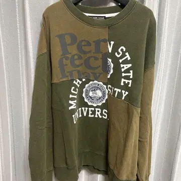 Michigan State University 패치워크 맨투맨