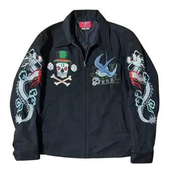 CREAM SODA 40주년 기념 수베니어 자켓 블랙 M 사이즈